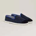 Chausson en laine, marine océan - Homme