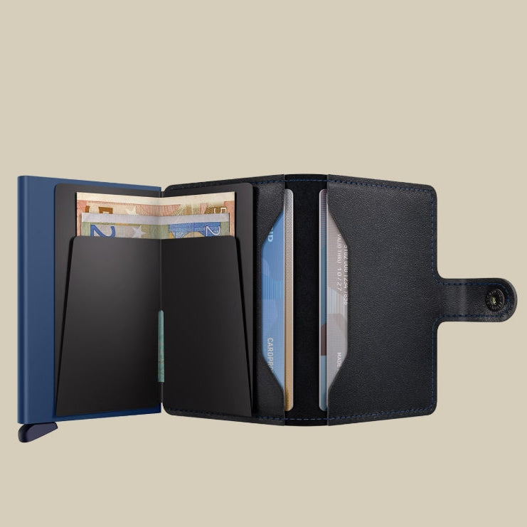 M - Black-Navy Miniwallet Original Black-Navy