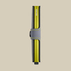 MM - Grey Lime Miniwallet Matte Miniwallet matte