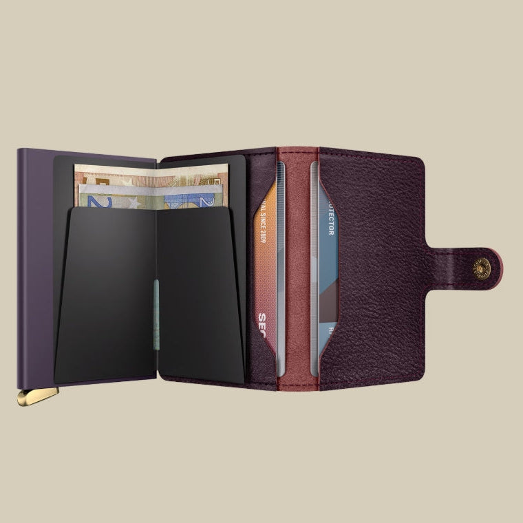 MBc - Bordeaux + Premium Miniwallet Basco Bordeaux +
