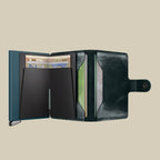 MNa - Bottle Green + Premium Miniwallet Naplak Bottle Green +