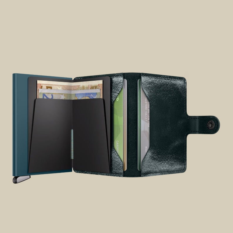 MNa - Bottle Green + Premium Miniwallet Naplak Bottle Green +