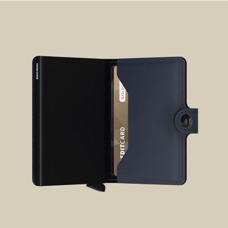 MM - Miniwallet Matte Nightblue