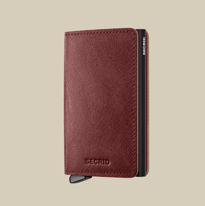 SBc Brown Premium Slimwallet Basco Brown +