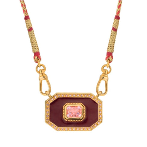 Collier Burgundy Yucatan