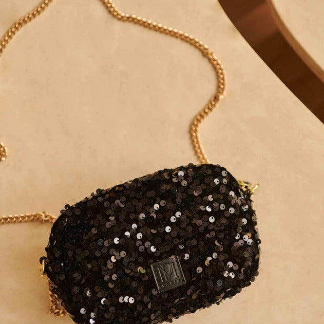 Stone Petit Paillette - Noir