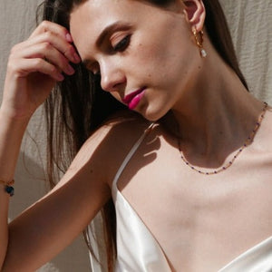 Collier Castelo Choker - Marine