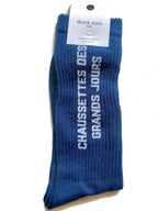 DES GRANDS JOURS - Chaussettes Bleu