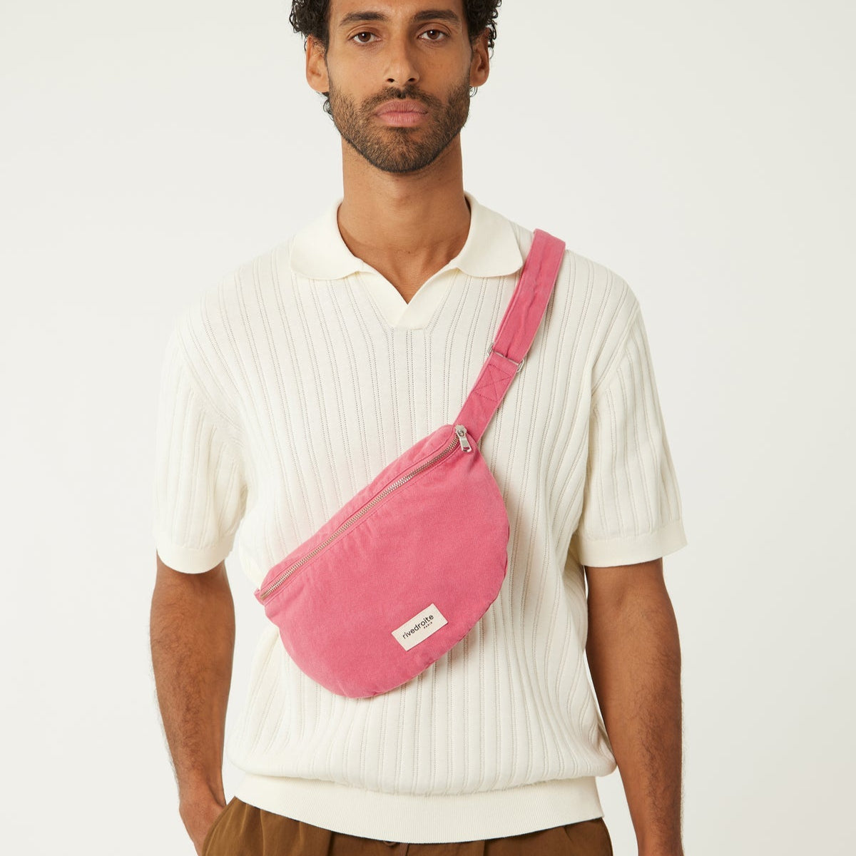 Banane en coton - Custine -  Melrose Pink