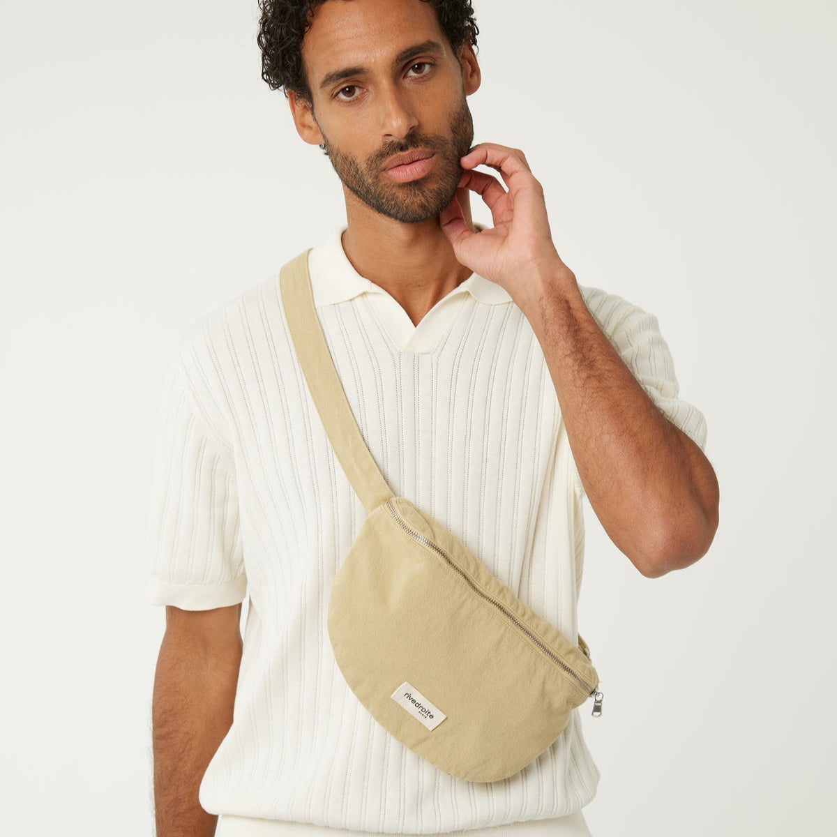 Banane en coton - Custine - Santa Monica Beige