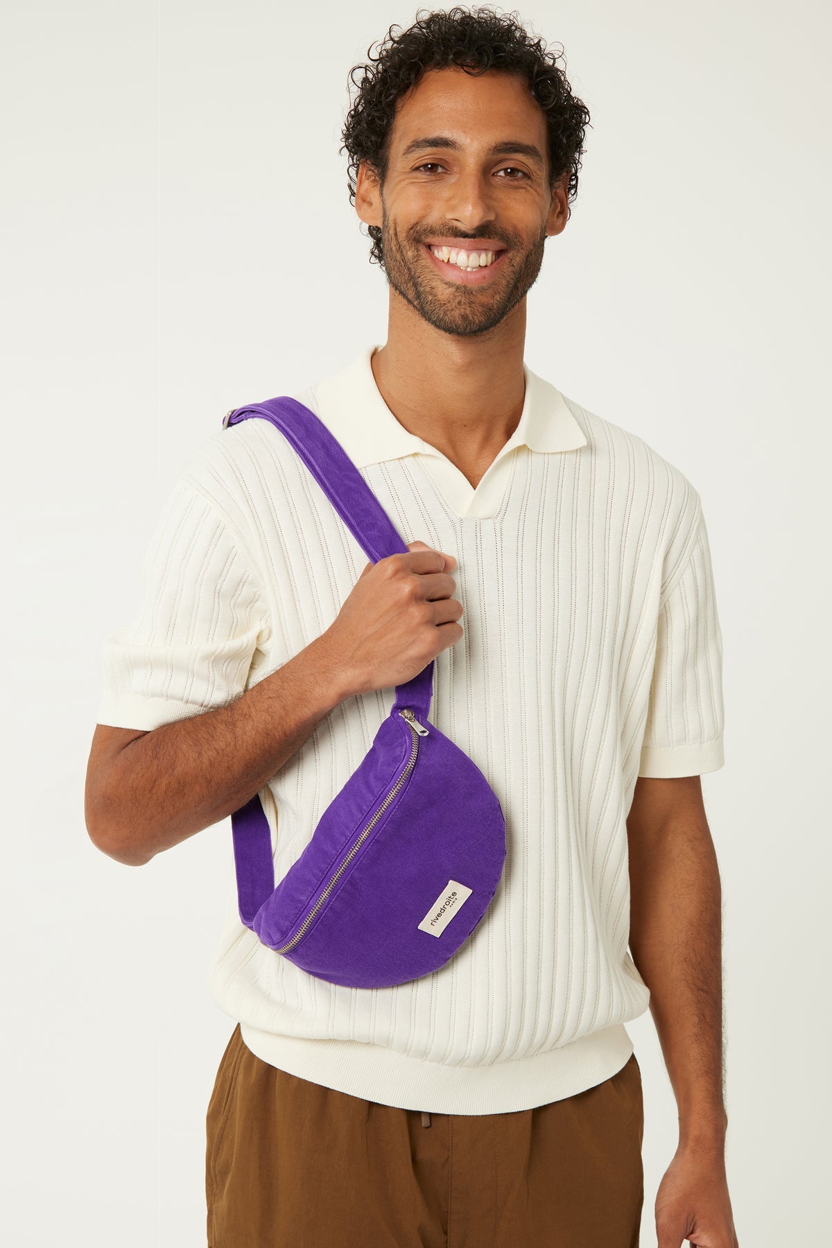 Banane en coton - Custine XS -  Malibu Purple