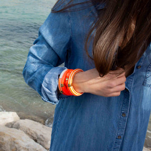 Bracelet Brasil Riviera Laranja