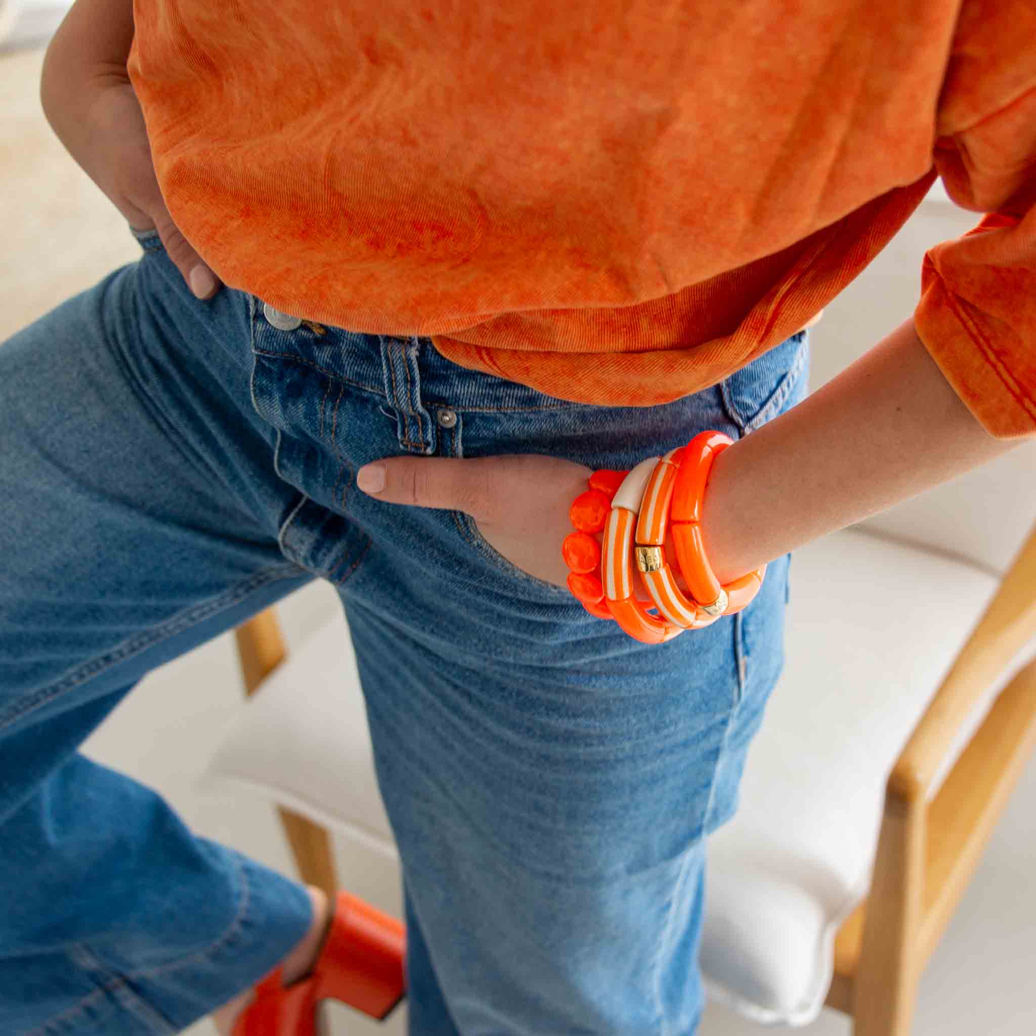 Bracelet Brasil Riviera Laranja