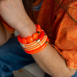 Bracelet Bombom Laranja