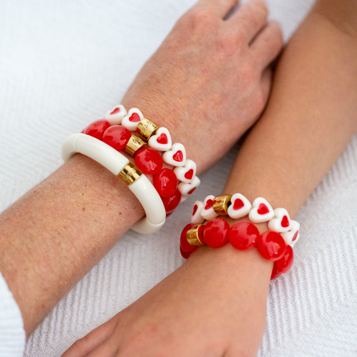 Bracelet Fête des Mères - Enfant Matchy Matcha avec Maman