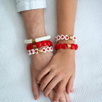 Bracelet Fête des Mères - Enfant Matchy Matcha avec Maman