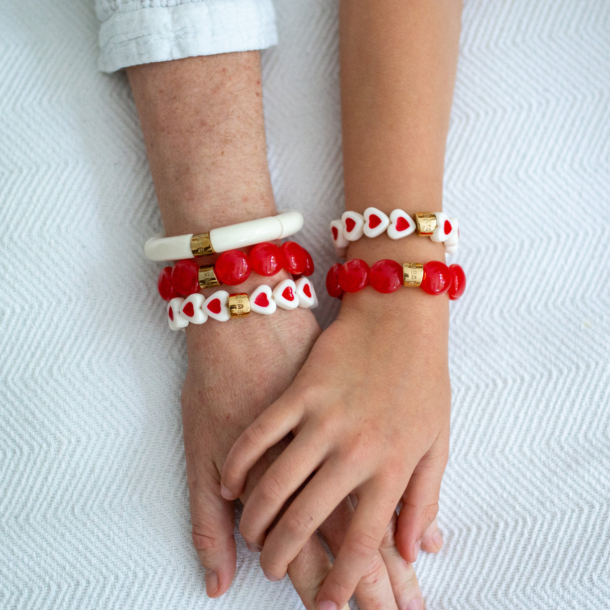 Bracelet Fête des Mères - Enfant Matchy Matcha avec Maman