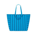 Cabas Elisa - Rayures Tahititian / Turquoise