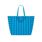 Cabas Elisa - Rayures Tahititian / Turquoise