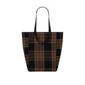 Cabas Elisabeth - Black Tartan