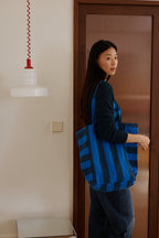 Cabas Elisabeth - Rayures Night / blue