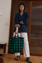 Cabas Elisabeth - Vichy Vert