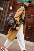 Cabas Elisabeth - Black Tartan