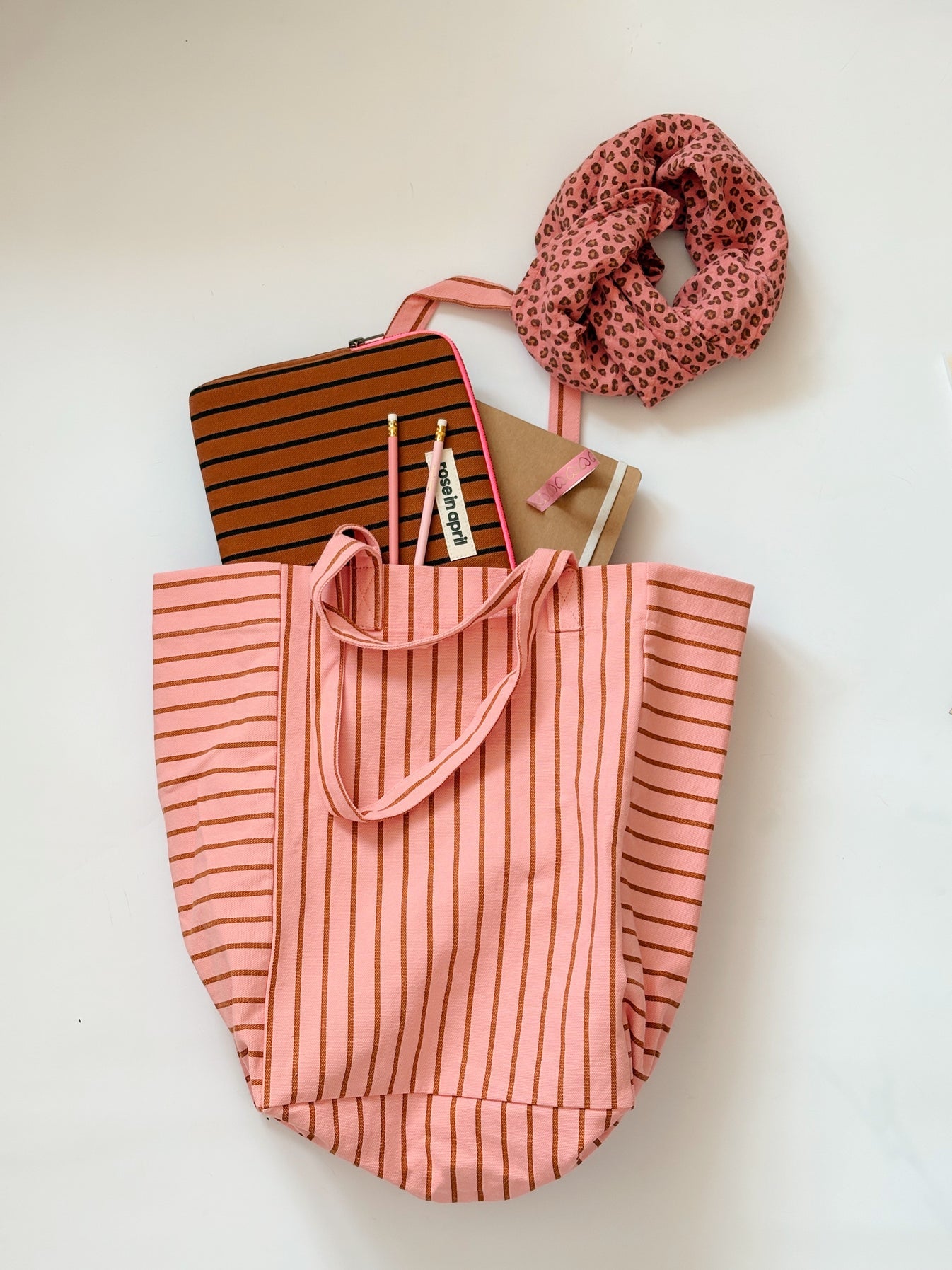 Cabas Elisabeth - Tennis Pecan Strawberry