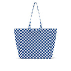 Cabas Elisa - Damier Ecru Navy