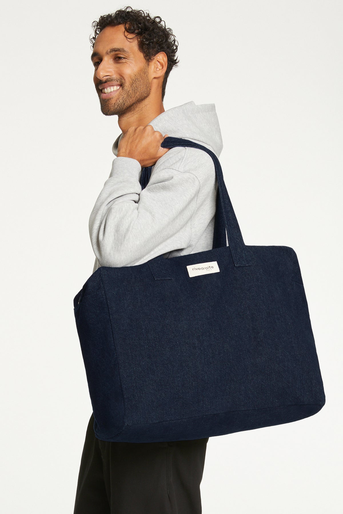 Elzevir - Le sac week-end géant - Denim Brut