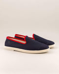 Espadrilles, Marine Rouge - Homme