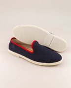 Espadrilles, Marine Rouge - Homme