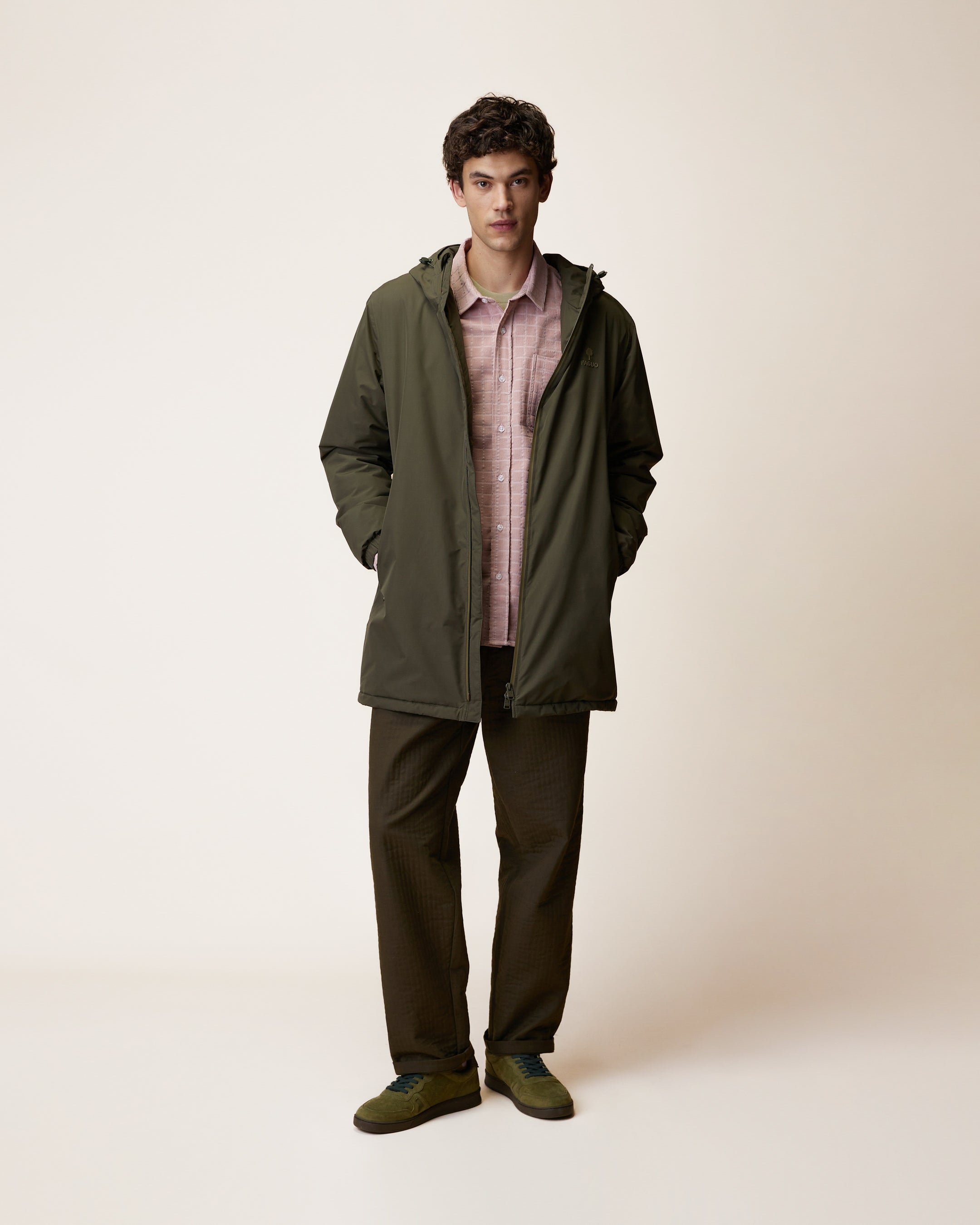 MONTAUD - Parka imperméable - Kaki