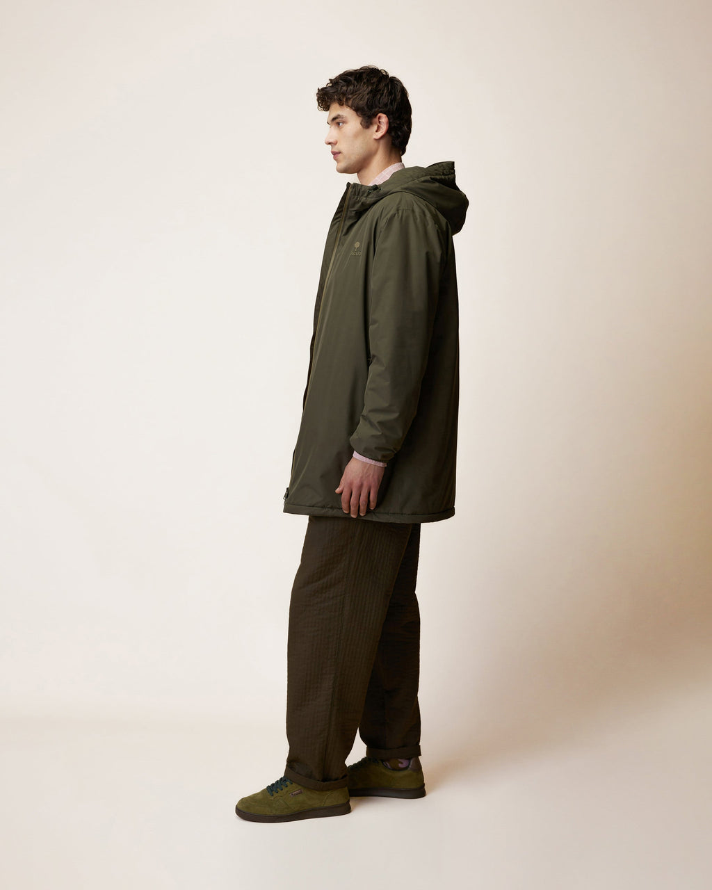 MONTAUD - Parka imperméable - Kaki