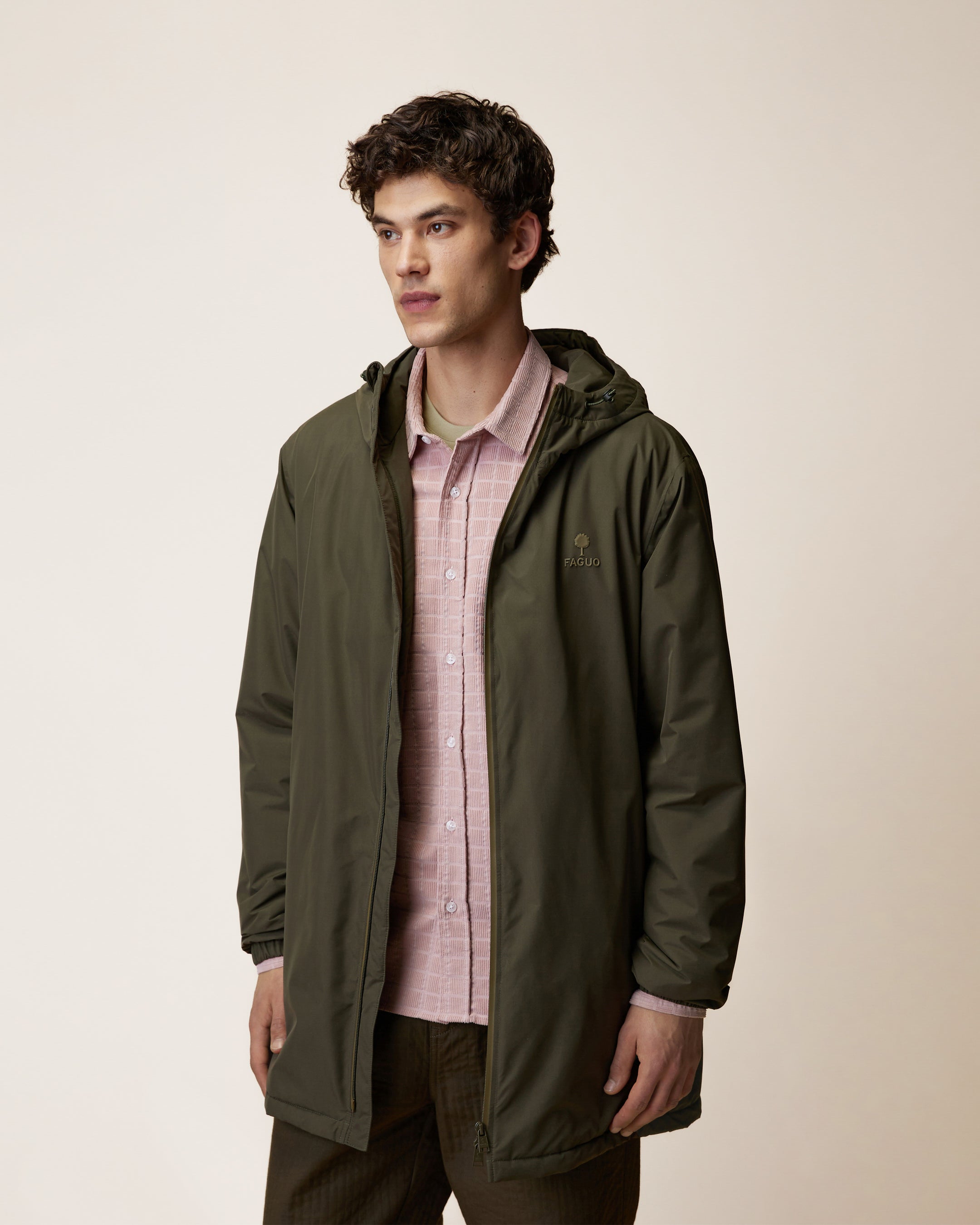 MONTAUD - Parka imperméable - Kaki