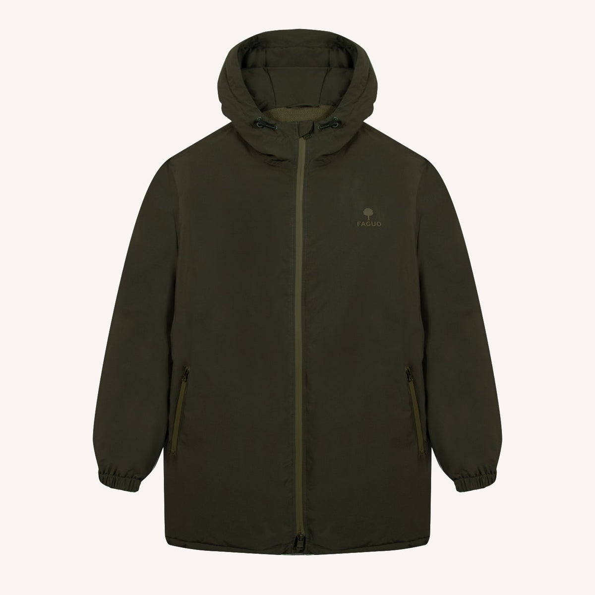 MONTAUD - Parka imperméable - Kaki