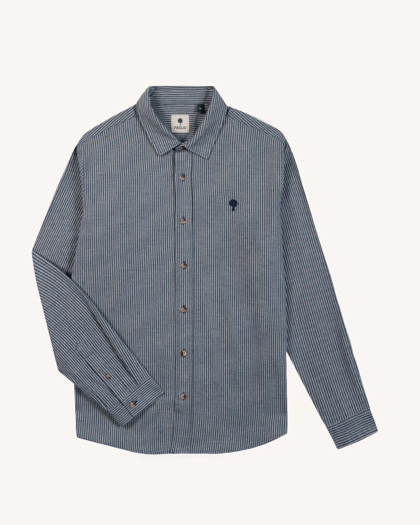 IRATY - Chemise Bleu & Ecru 10