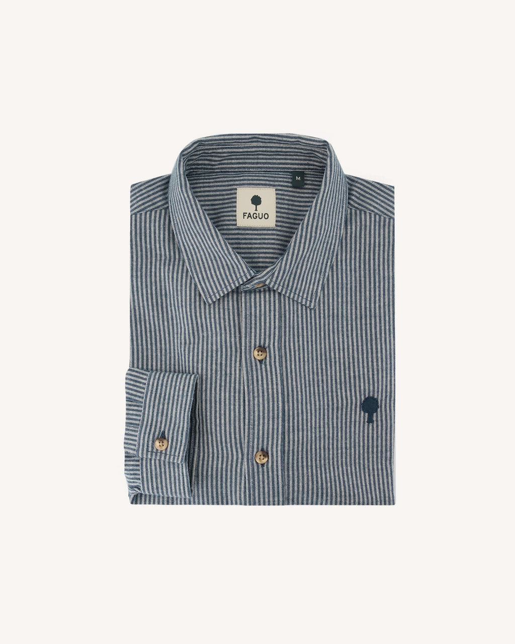 IRATY - Chemise Bleu & Ecru 10