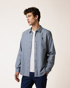 IRATY - Chemise Bleu & Ecru 10