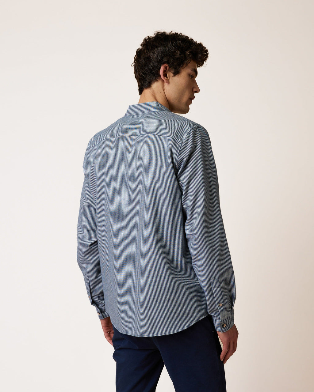 IRATY - Chemise Bleu & Ecru 10