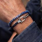 Bracelet Lobster Larry - Navy | Silver
