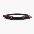 Bracelet Little Lewis DBL - Mahogany | Black