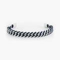 Bracelet Navarch Curb - Navy | Silver