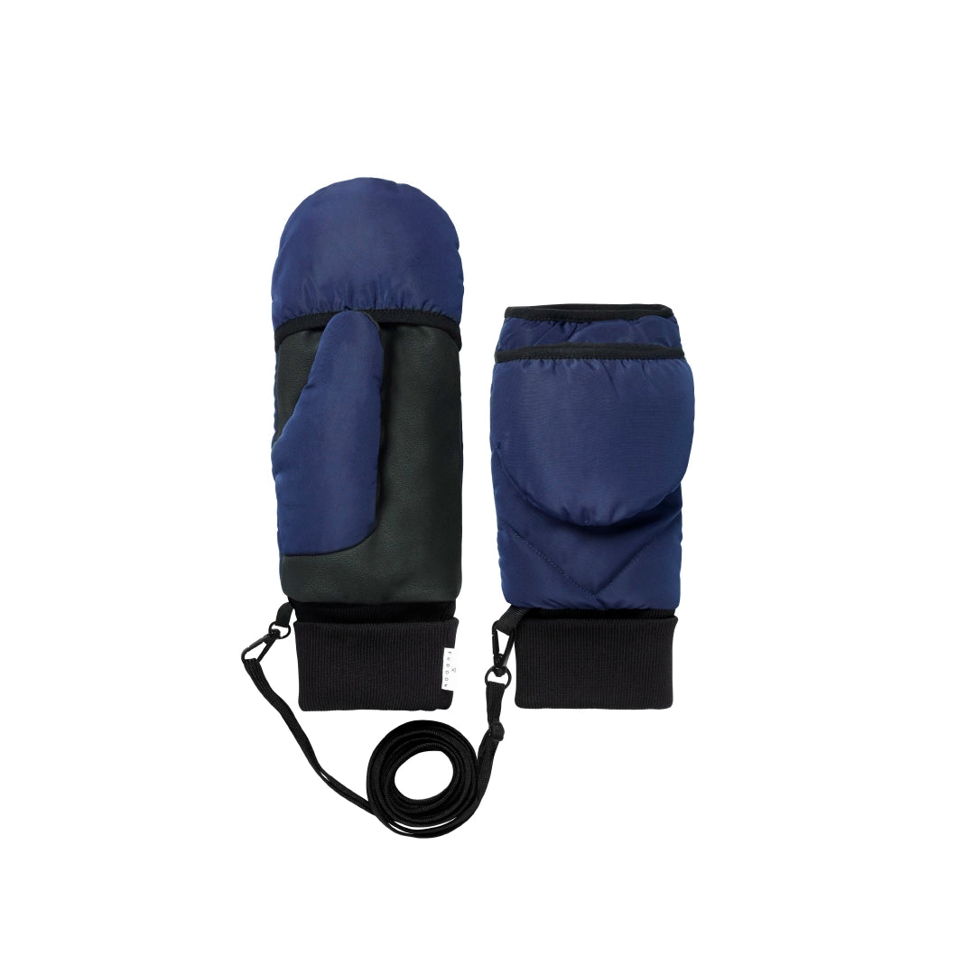 Moufles convertibles mitaines Marine