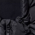Capuche doudoune noire intérieur polaire