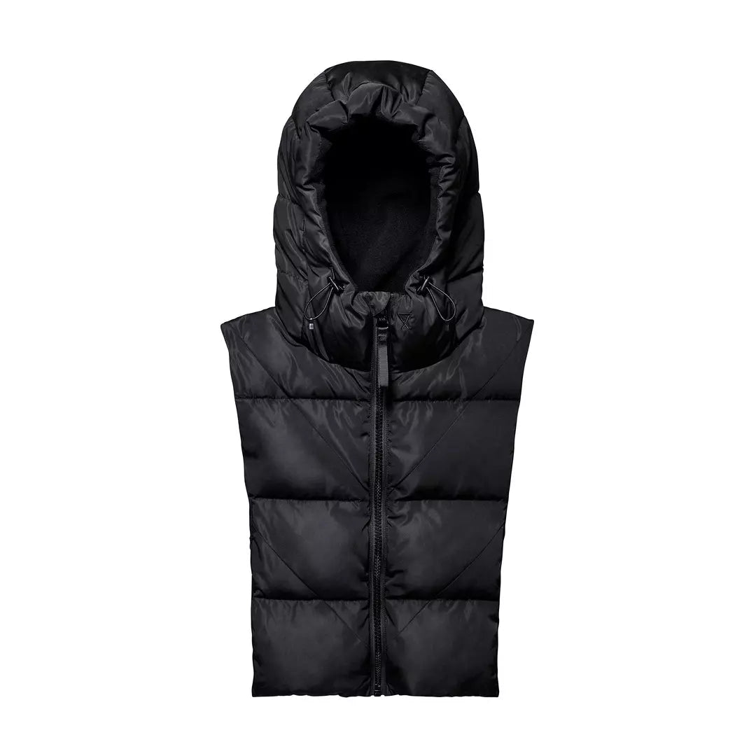 Capuche doudoune noire intérieur polaire