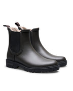 Bottes de Pluie Gaudi Fur Smooth Brown & Black
