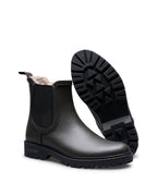 Bottes de Pluie Gaudi Fur Smooth Brown & Black