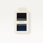 Pack de 3 Chaussettes - Nid d'abeille noir gris marine - Homme