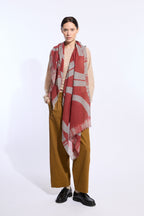 Foulard Wave Rouge